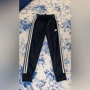 Adidas Kids Black Track Pants